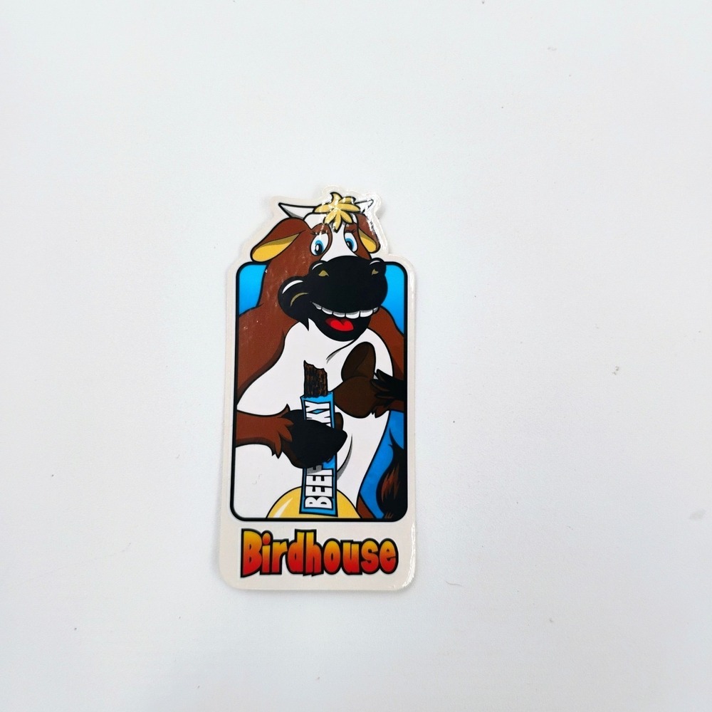 Birdhouse Skateboard Cow Sticker Vintage 1990's 2000's Y2k Skate Tony Hawk Sk8